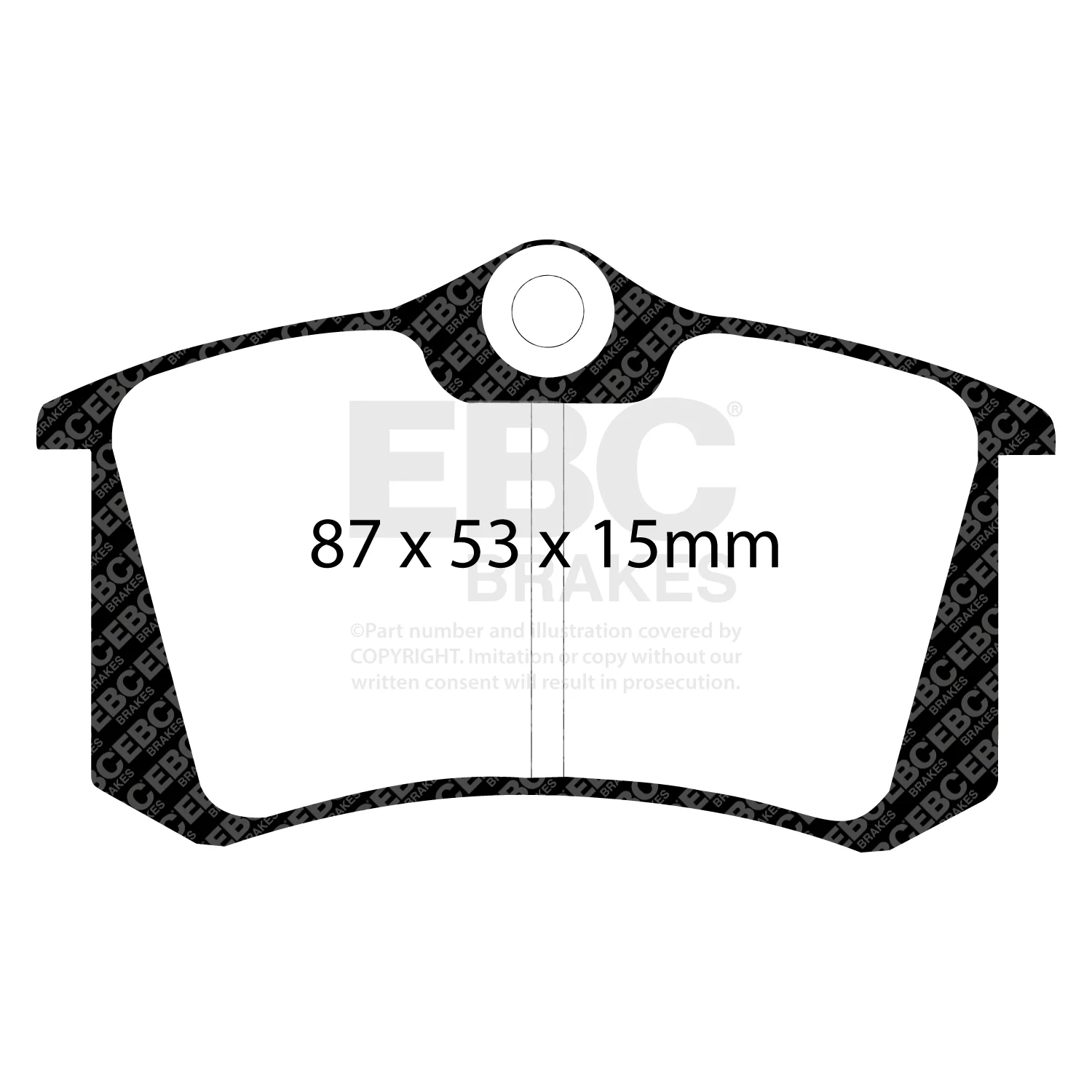 208 GTI Rear Yellowstuff Pads - Image 2