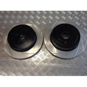 316mm 2008+ STI 6 Groove Rear Discs - Image 2