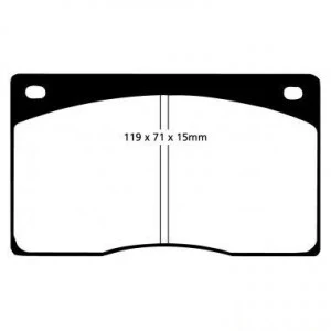 335mm Big Brake Kit Replacement Bluestuff NDX Pads - Image 2