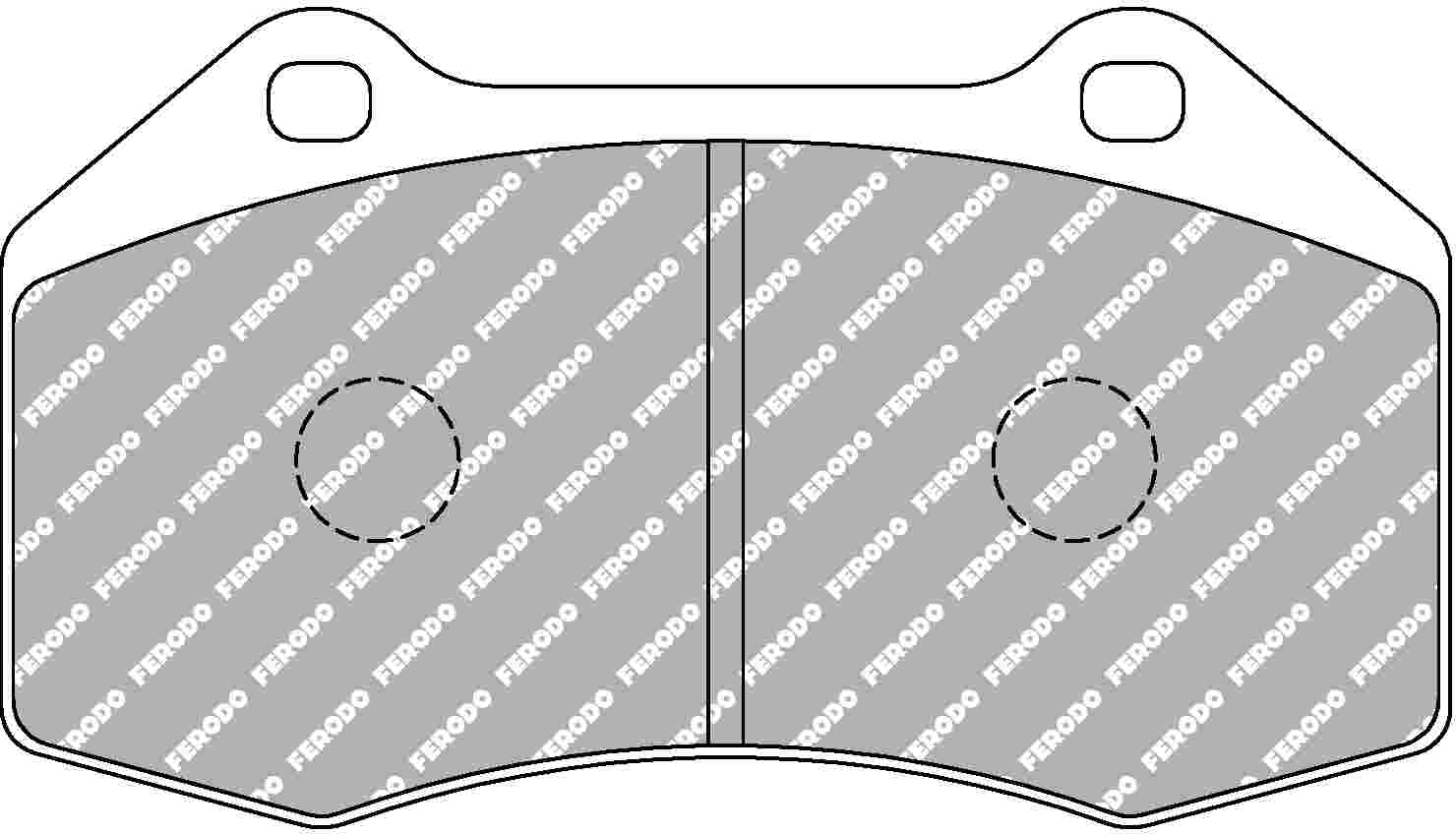 Alpine A110 Front EBC Bluestuff Pads - Image 2