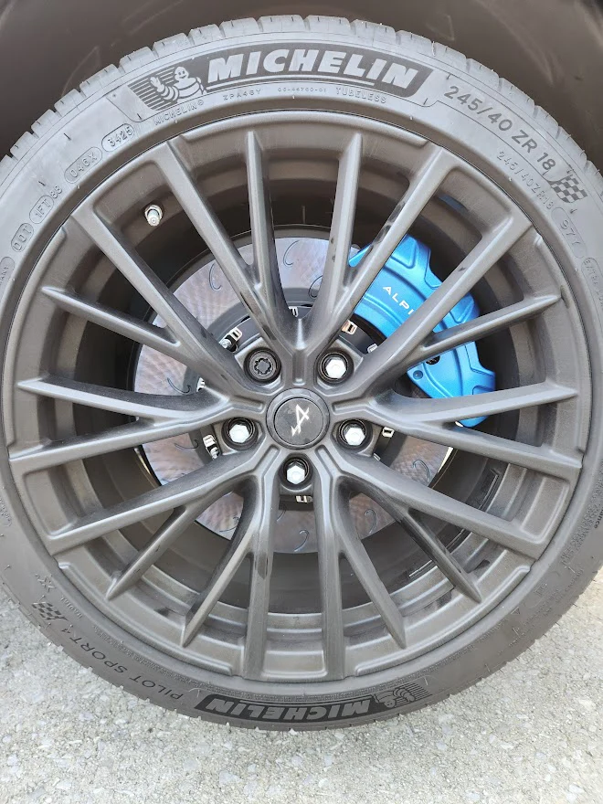 Alpine A110 Rear 330mm Disc and bell conversion - Image 4