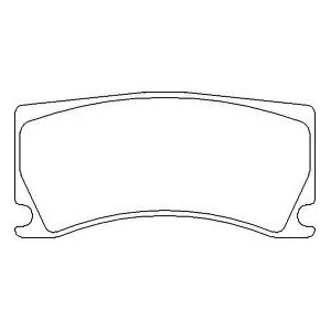 Astra 888 Front Kevlar Pads - Image 3