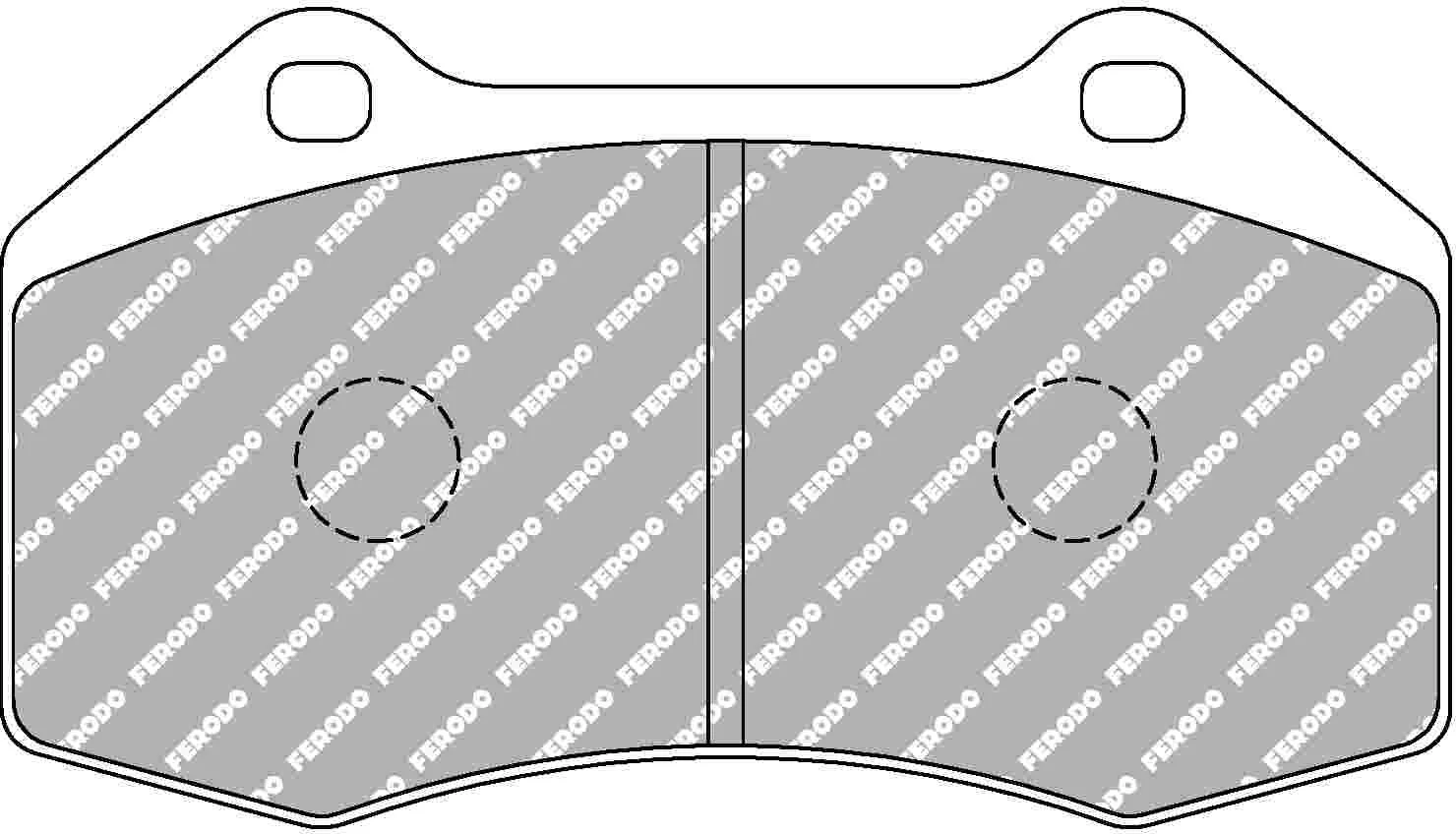 Clio 3 Rs Front Ferodo Ds1.11 Pads