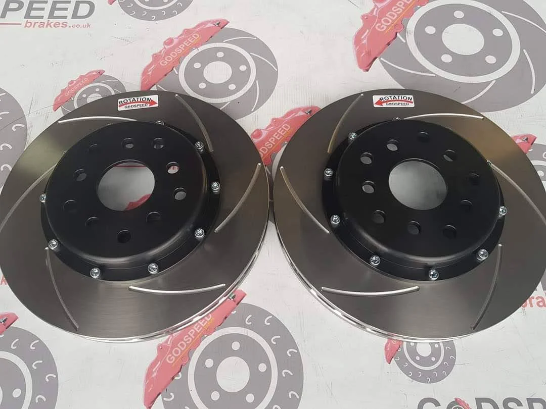 Clio 3 RS / Megane 2 RS Front 340mm Discs and bells - Image 2