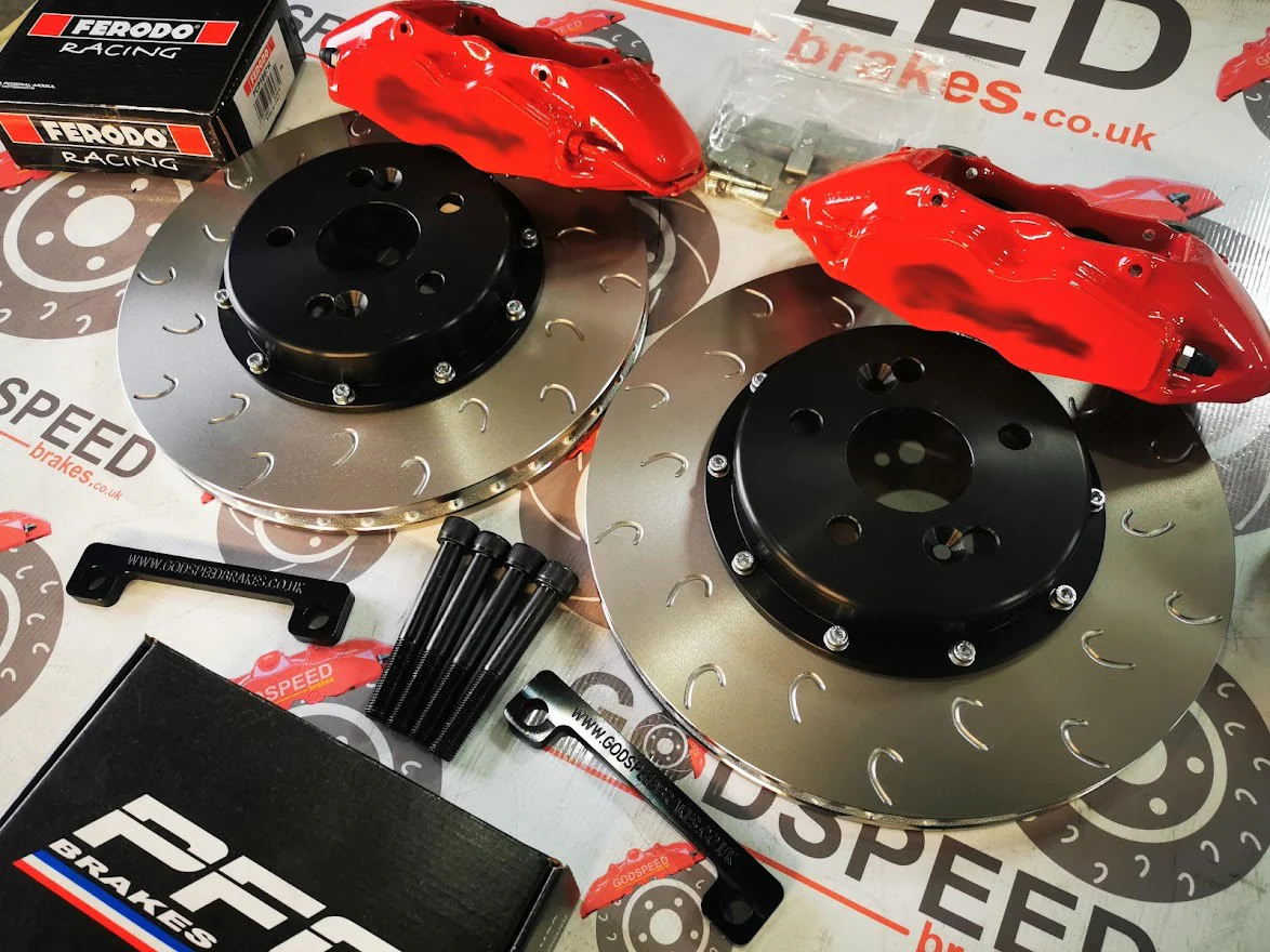 Clio 3/Megane 2 RS Front 330mm kit with Megane 3 Large calipers - Image 2