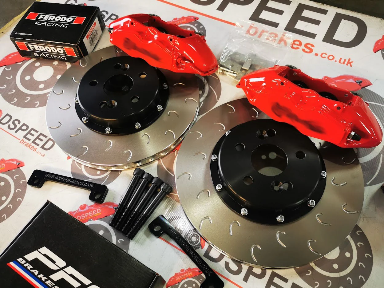Clio 3/Megane 2 RS Front 330mm kit with Megane 3 Large calipers - Image 4