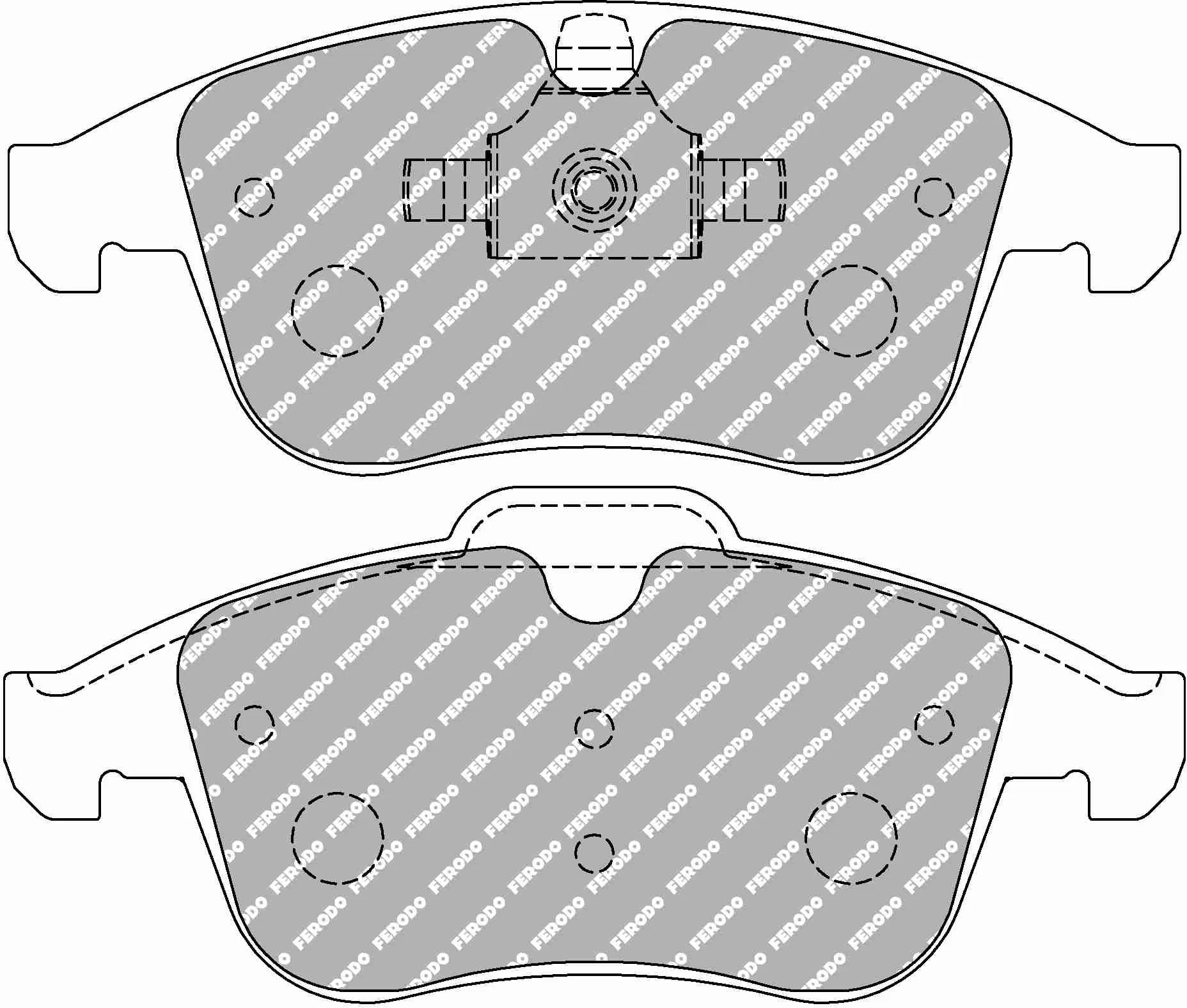 Clio 4 Rs Front Ferodo Ds1.11 Pads