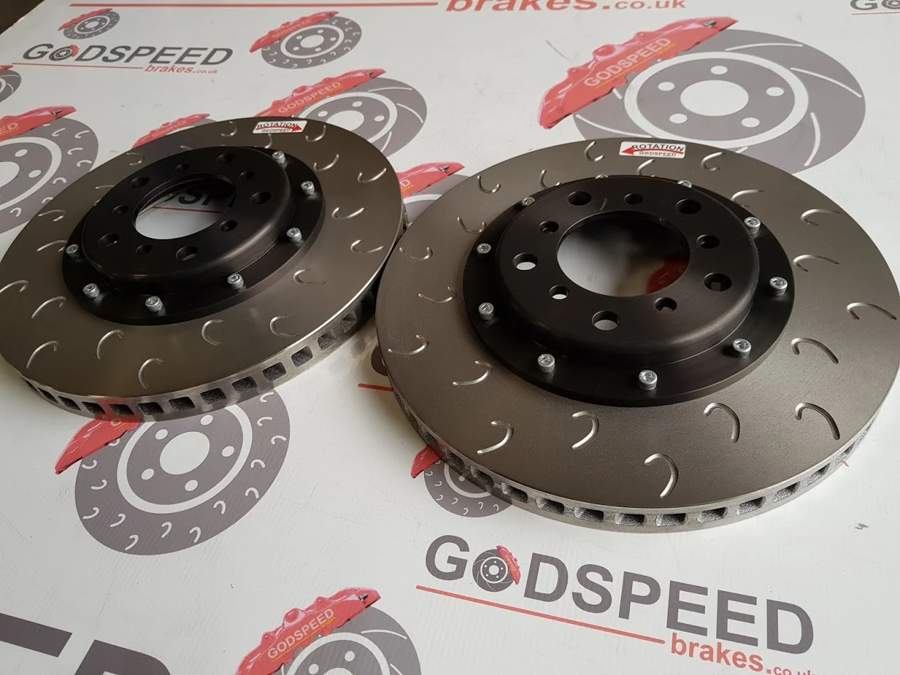 E46 M3 Front OEM Size 2 Piece Discs and Bells