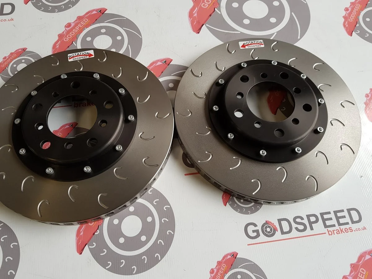 E46 M3 Front OEM Size 2 Piece Discs and Bells - Image 3