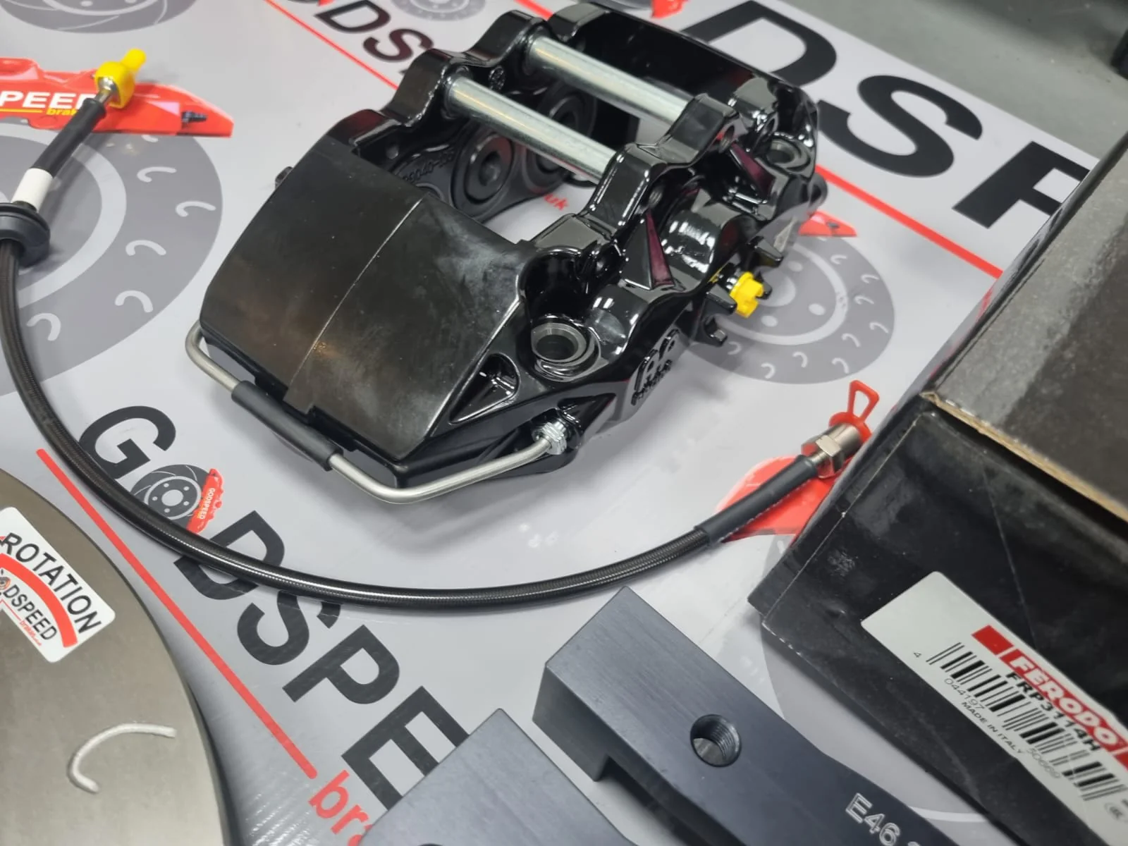 E46 M3 Godspeed 356mm  6 Pot Kit - Image 7