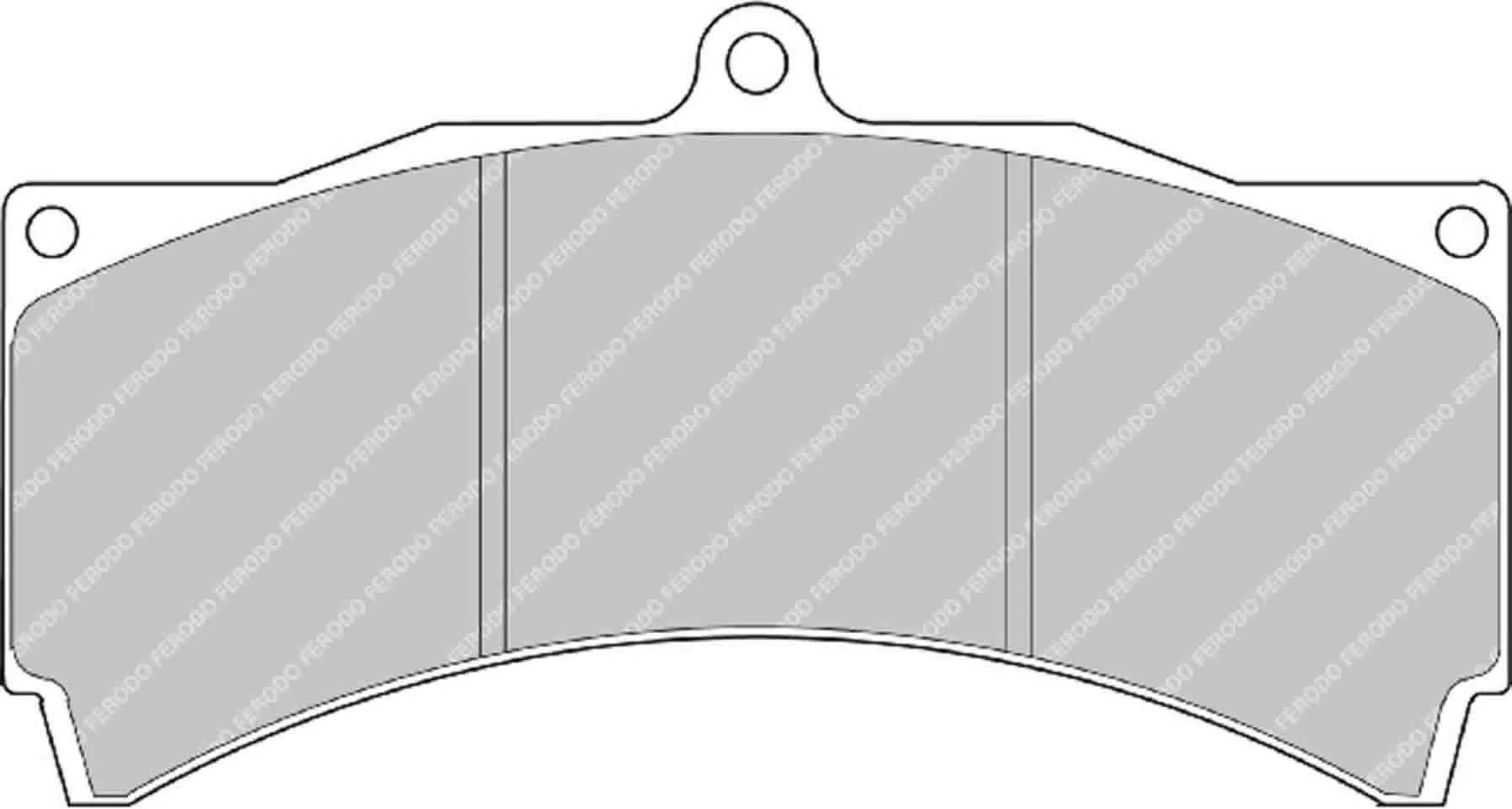 Ferodo Ds2500 CP5555 Pads 51mm Wide