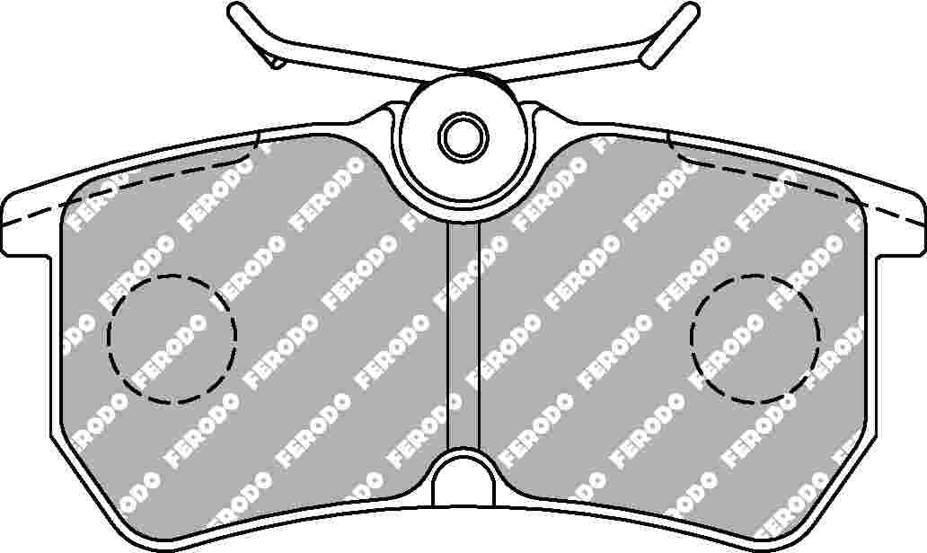 Fiesta MK7 ST Rear Kevlar Pads - Image 2