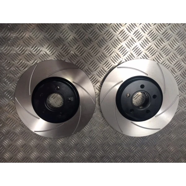 Focus Mk 2 RS Front Grooved Discs