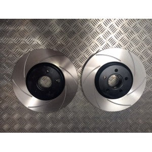 Focus Mk 2 RS Front Grooved Discs - Image 2
