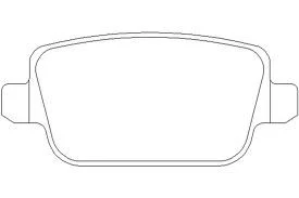 Focus ST 225 Rear Kevlar Pads - Image 2
