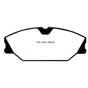 Front Clio Sport 172/182 Kevlar pads - Image 3