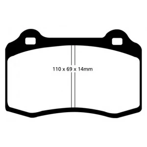 Front Ferodo DS2500 Pads Leon Cupra R - Image 2
