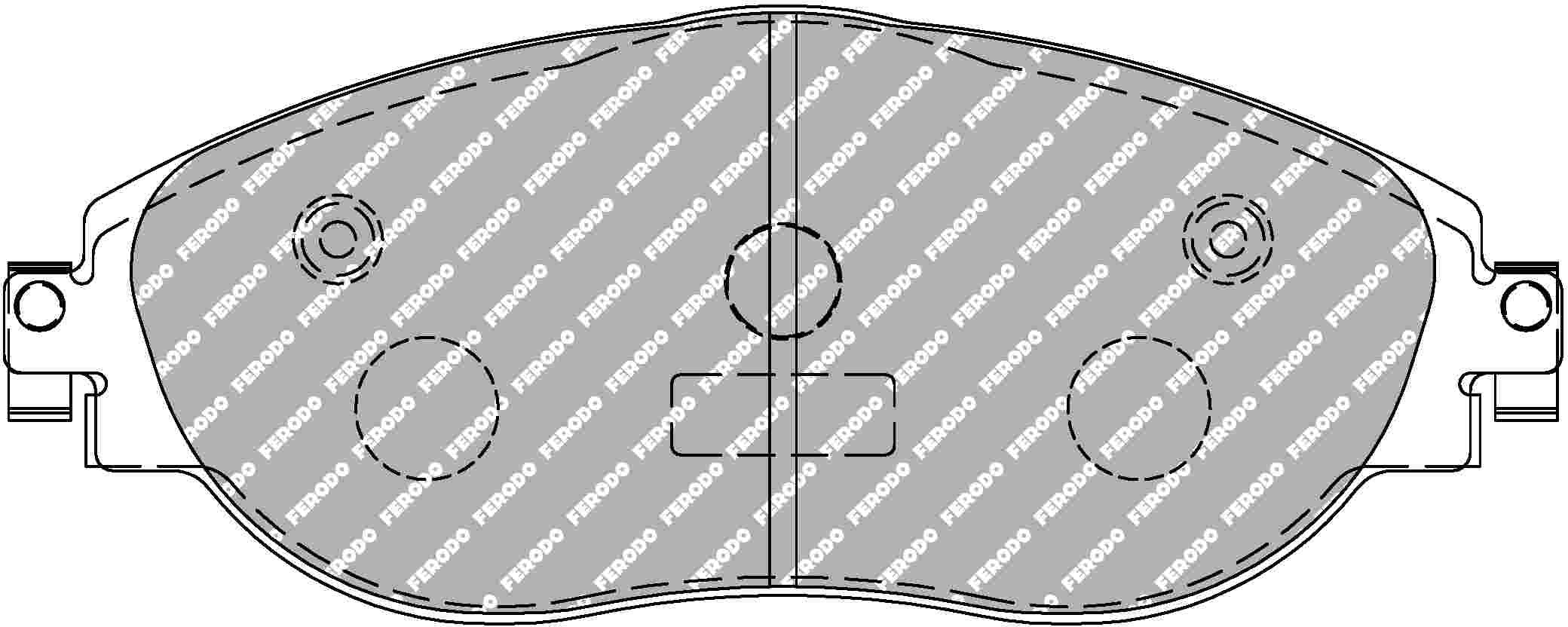 Golf 7 R Front EBC Bluestuff Pads - Image 2