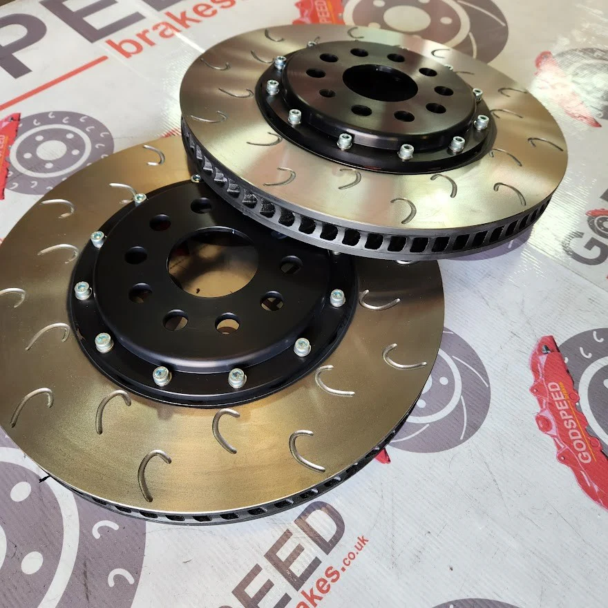 Golf 7/7.5R/VRS/Cupra/S3 MQB Front 2 Piece Discs and Bells - Image 2