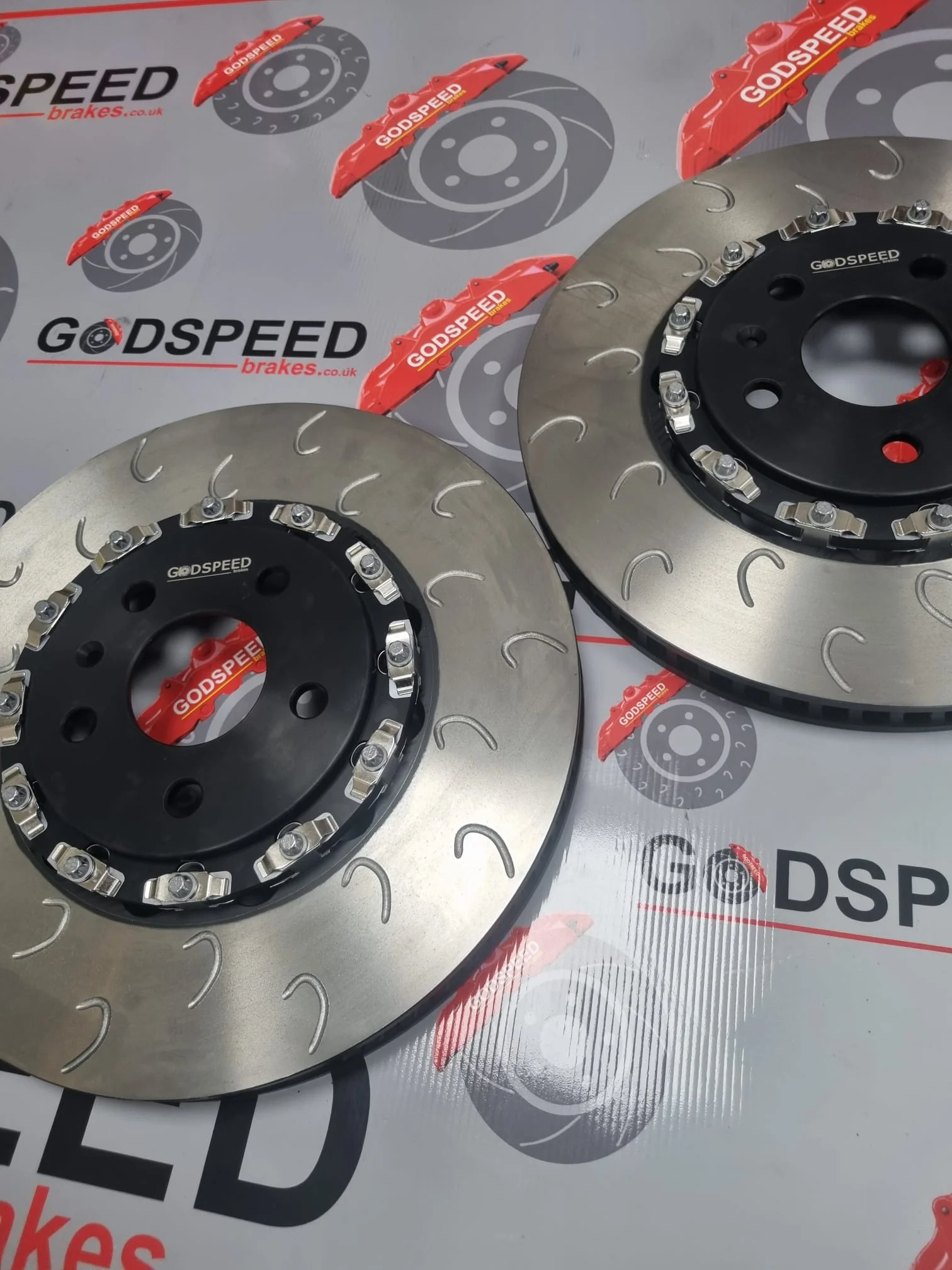 Golf 7/7.5R/VRS/Cupra/S3 MQB Front 2 Piece Discs and Bells - Image 7