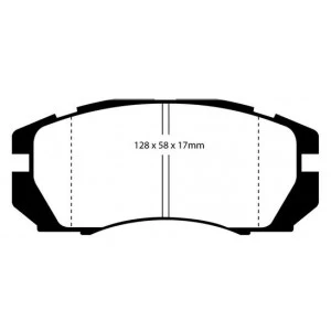 Impreza 2 pot Front Kevlar Pads Cut-Out - Image 2