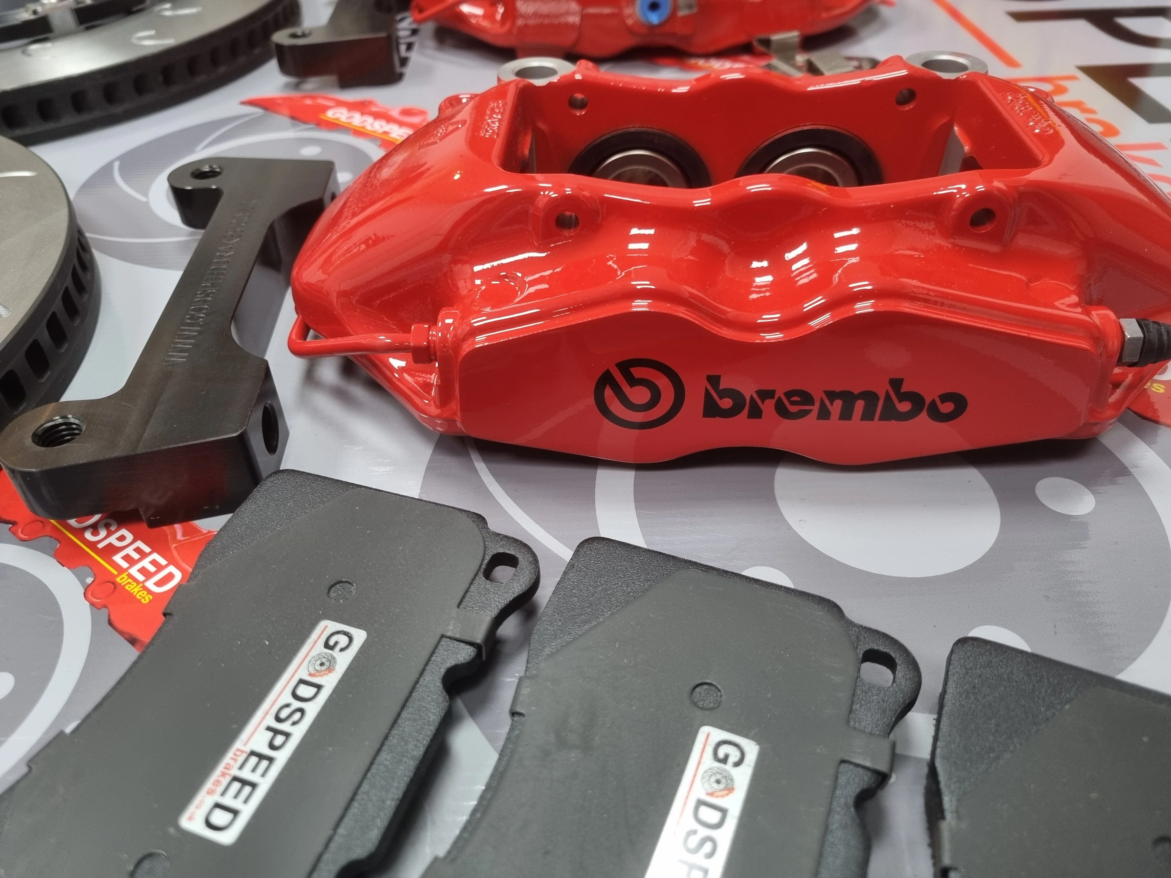 Impreza 356mm brake kit with Brembo 4 pot calipers - Image 5