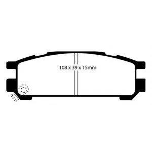 Kevlar Rear Pad Cutout Type - Image 2