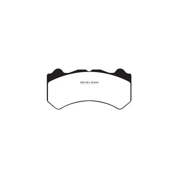 Nissan GTR Front Ferodo DS2500 Pads - Image 3