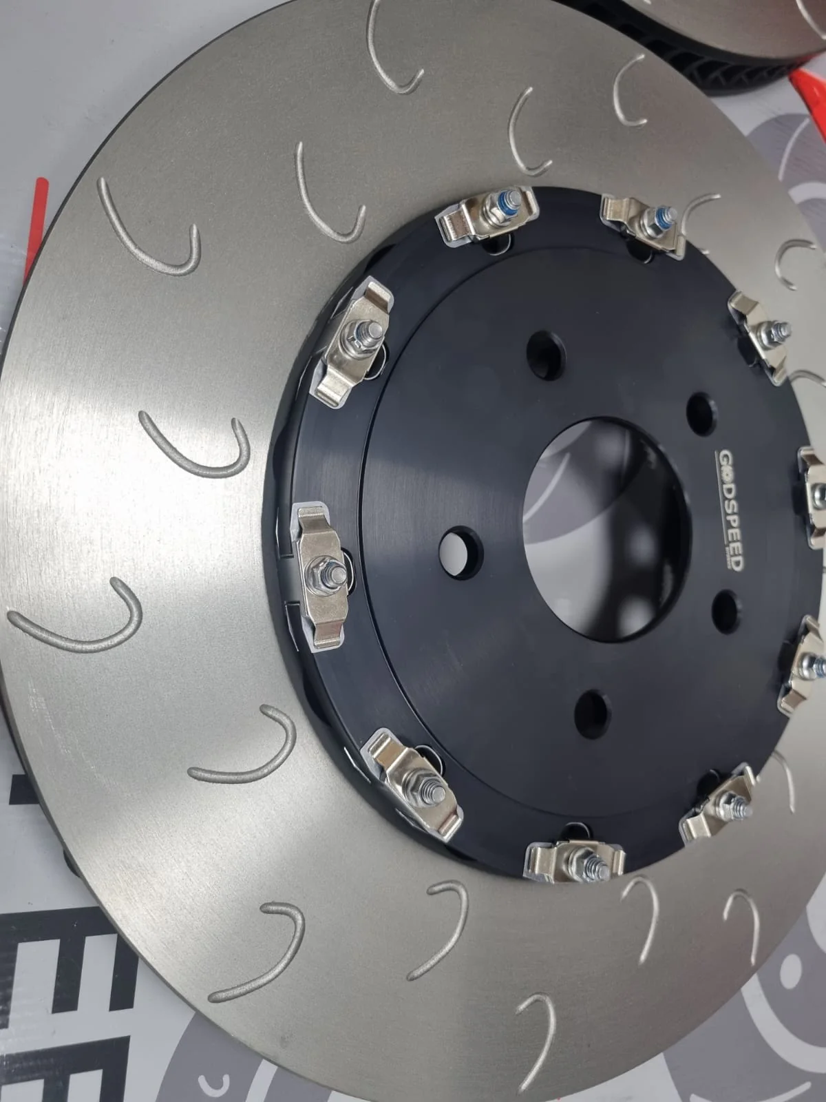 Evo X Front 2 piece Discs and Bells - Image 2