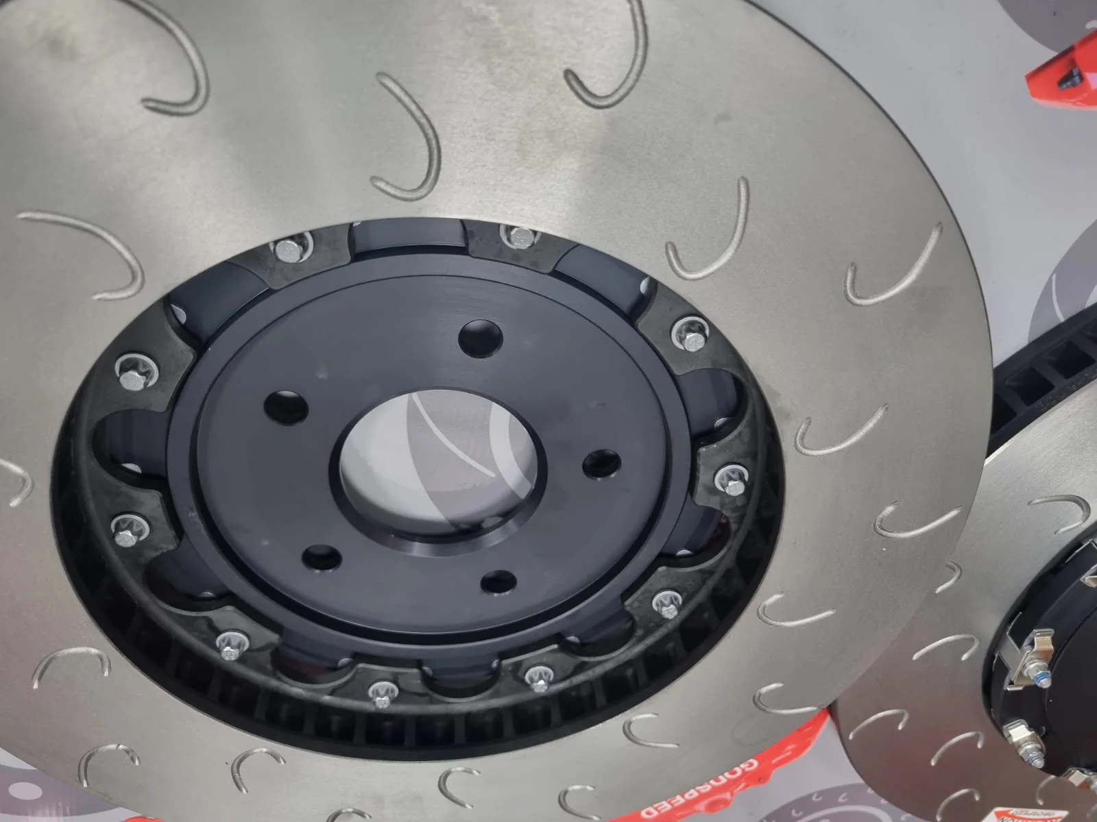 Evo X Front 2 piece Discs and Bells - Image 4