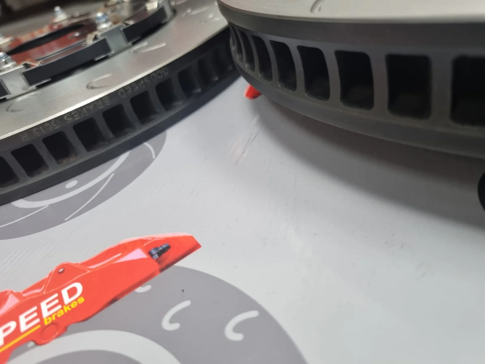 Evo X Front 2 piece Discs and Bells - Image 5