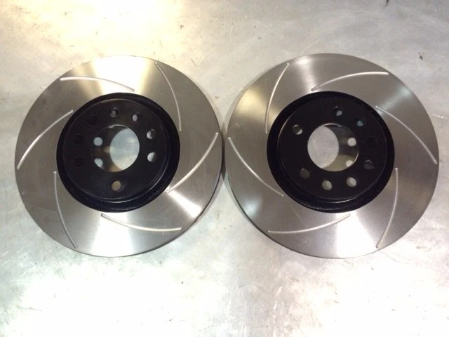 R56 Mini Cooper S Front Grooved Discs