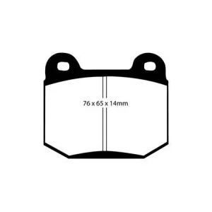 Rear Kevlar Pads 2008 + STI