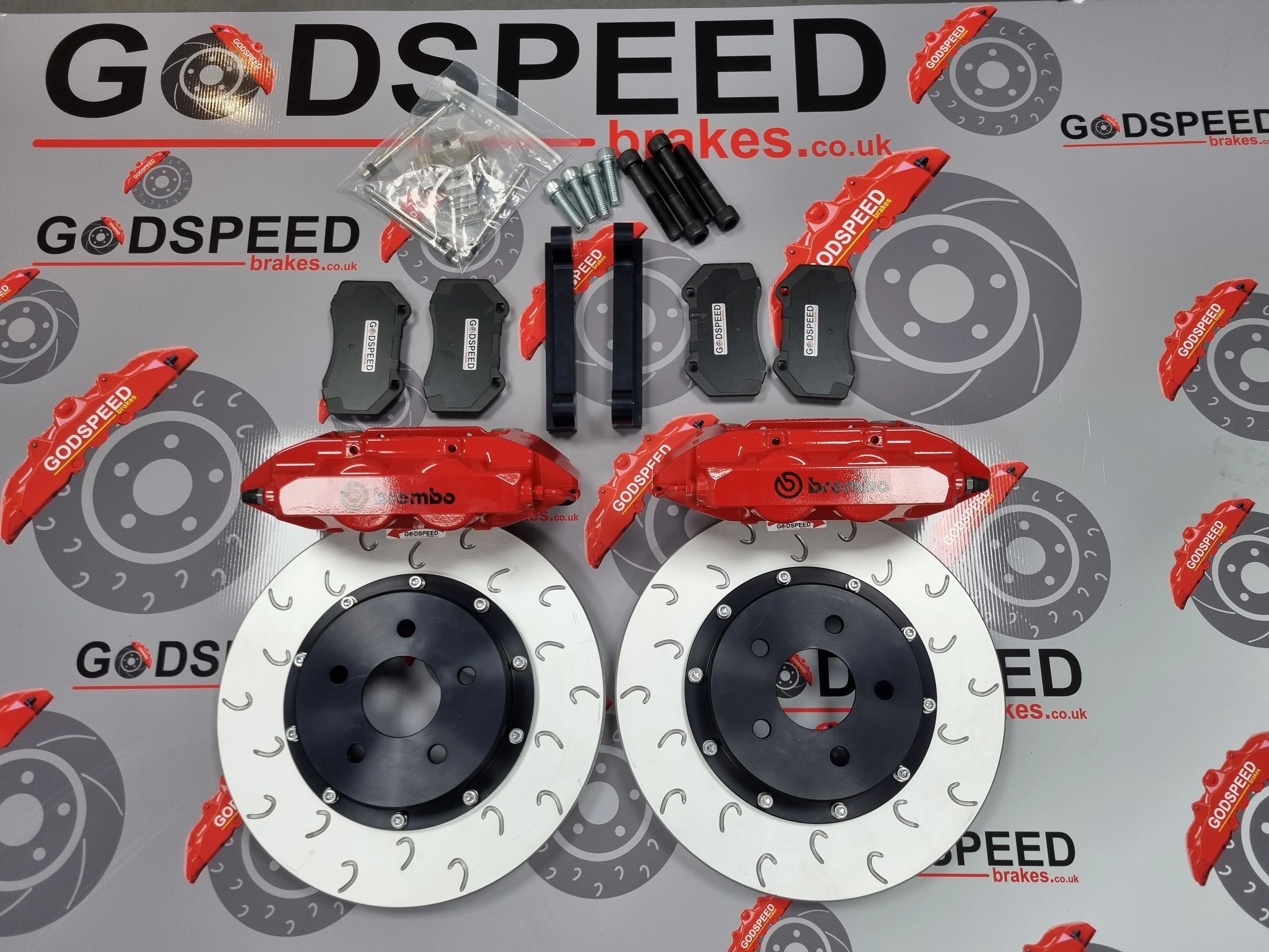 Subaru Impreza GC8 300mm Brembo caliper kit - Image 2